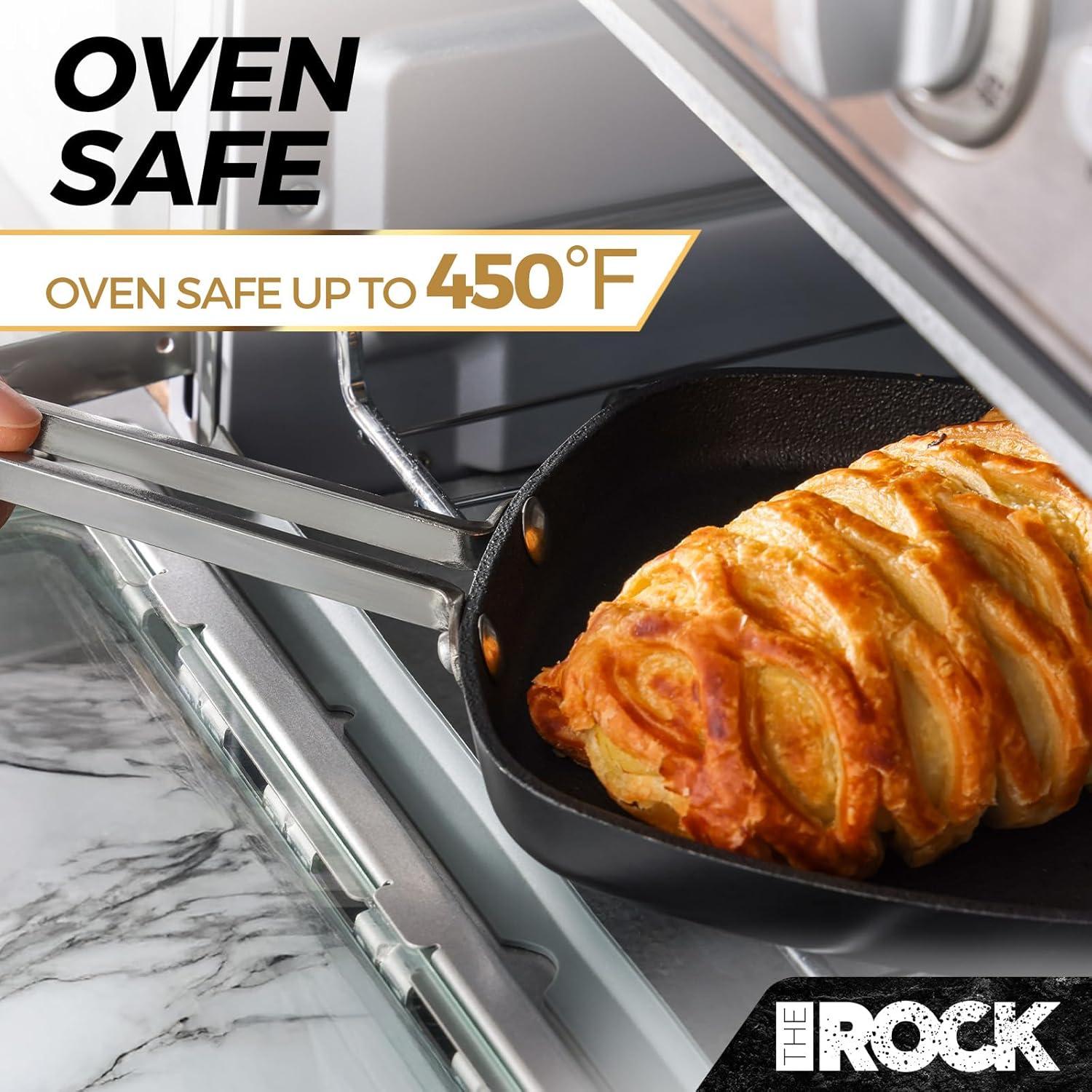 Juego de Sartenes y Ollas Antiadherentes EL ROCK 6 Piezas