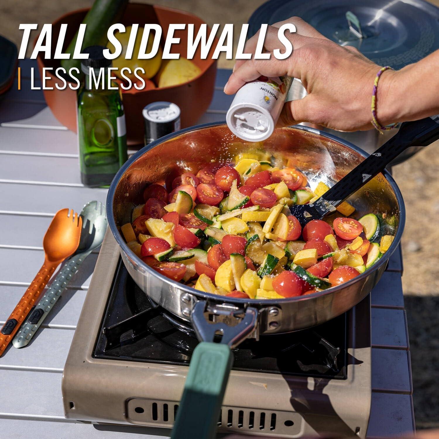 Sartén portátil Gerber Gear ComplEAT 2.47L acero inoxidable