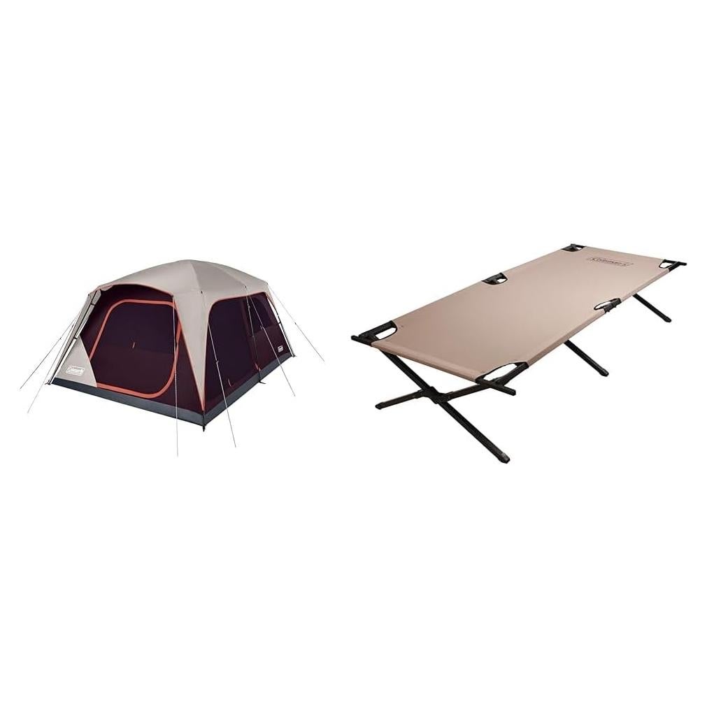 Carpa Coleman Skylodge para 12 Personas + Cama Trailhead II