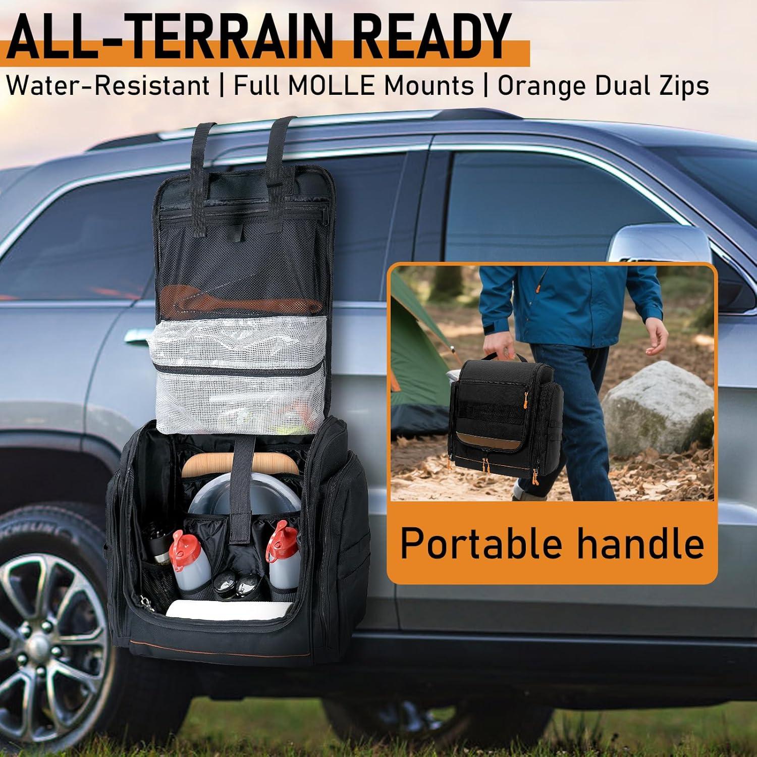 Bolsa Organizadora de Cocina ORKELS para Camping 41.9x38.1 cm