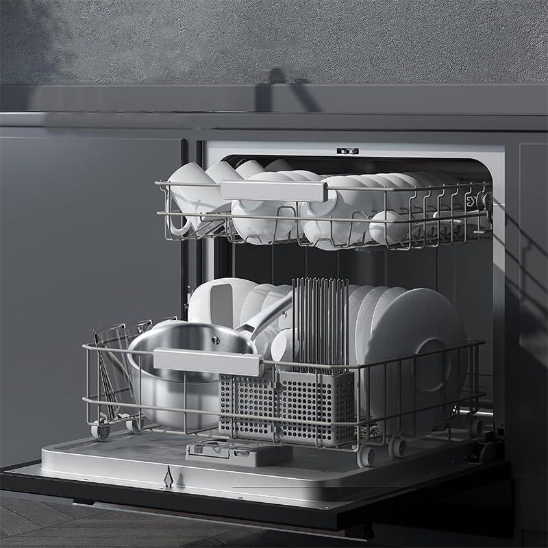 Juego de ollas y sartenes SHEUMNT 6 piezas acero inoxidable