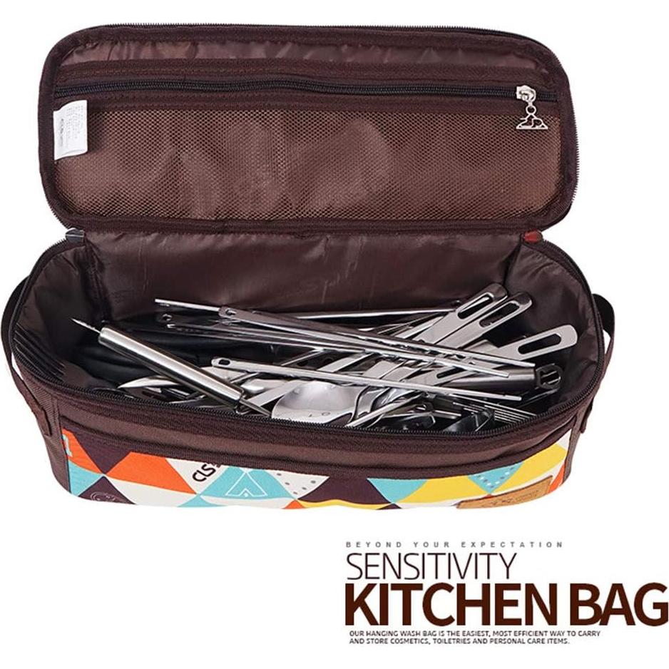 Bolsa organizadora de utensilios de cocina CfoPiryx 33x13x12.5cm