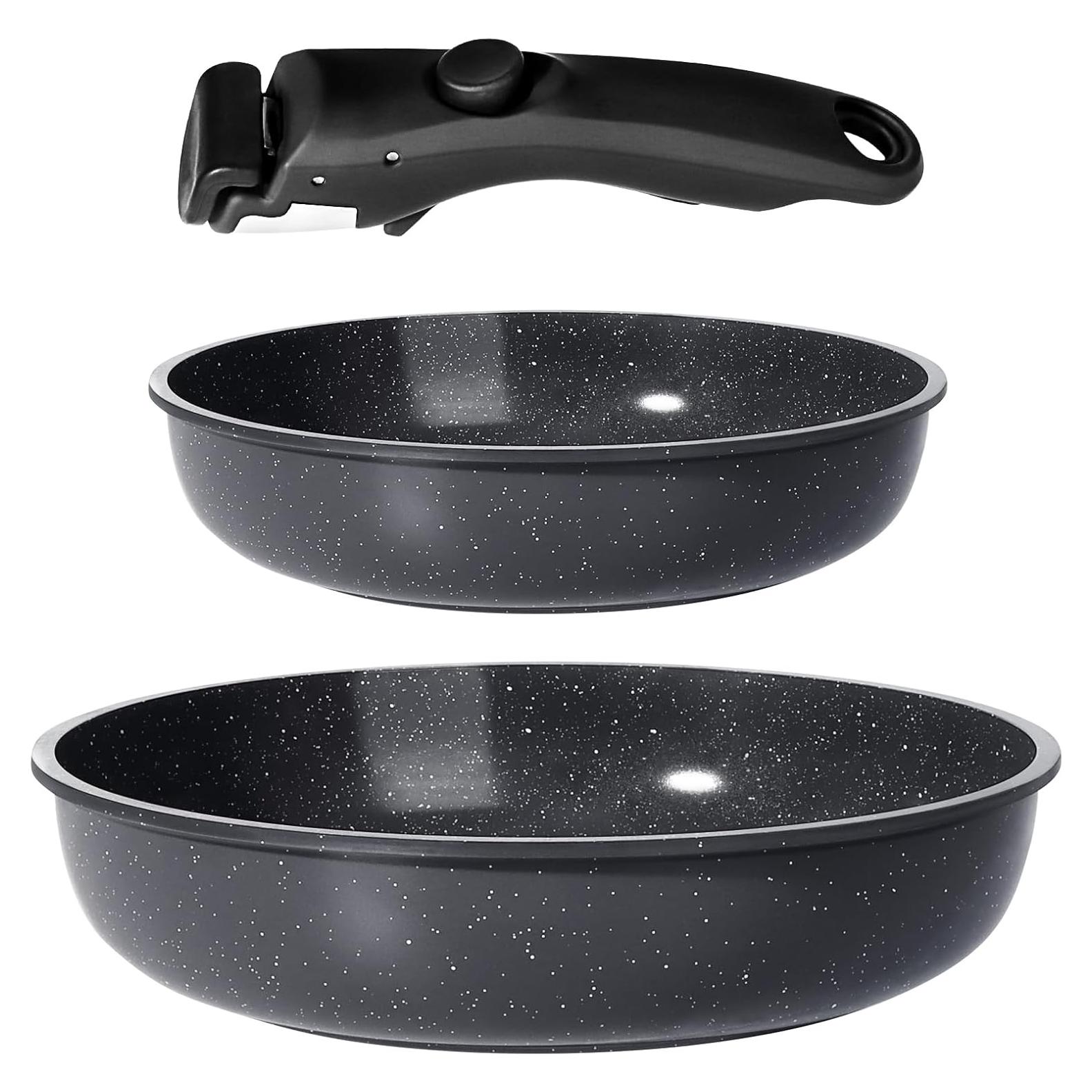 Juego de Sartenes de Cerámica GiPP 3 Piezas Antiadherentes
