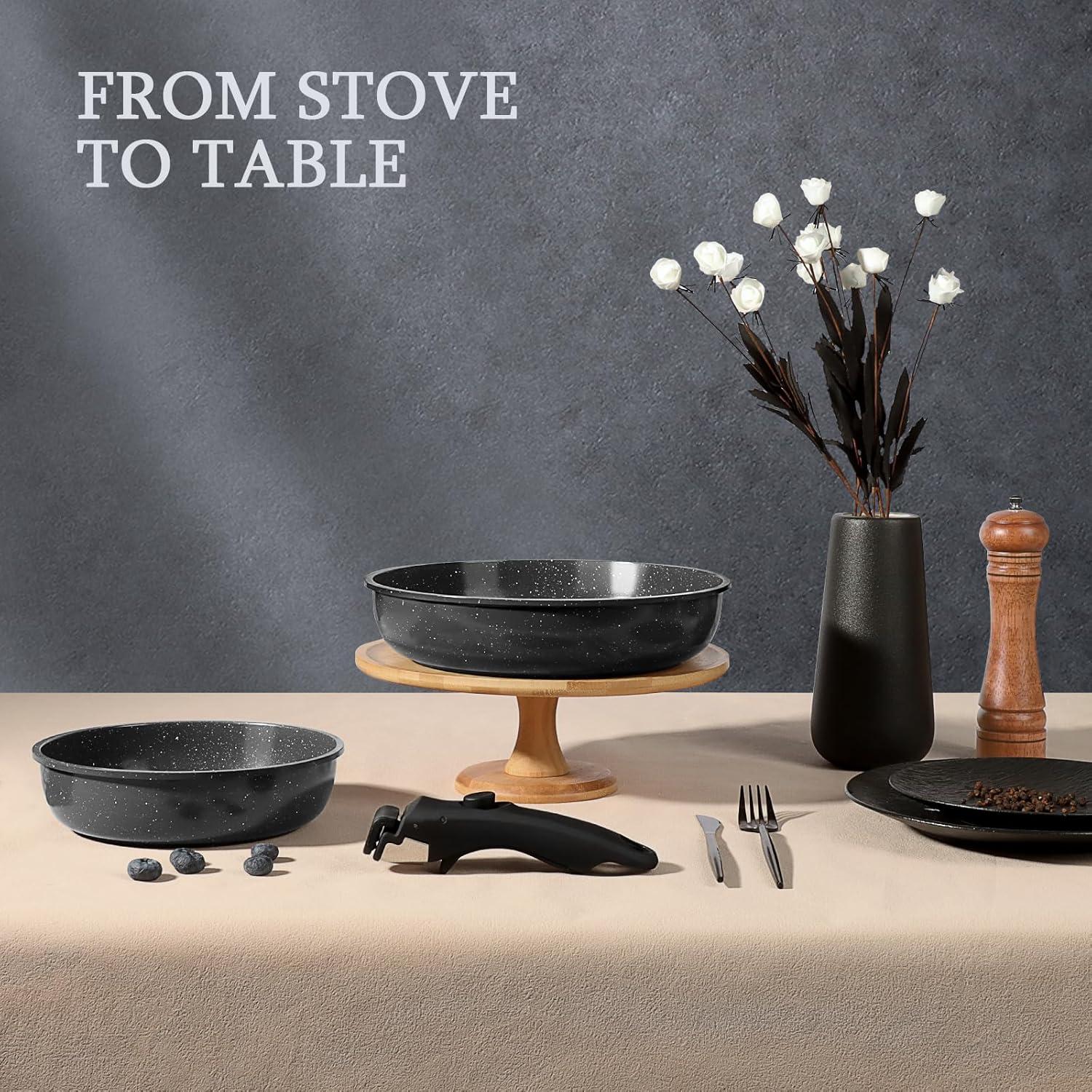 Juego de Sartenes de Cerámica GiPP 3 Piezas Antiadherentes