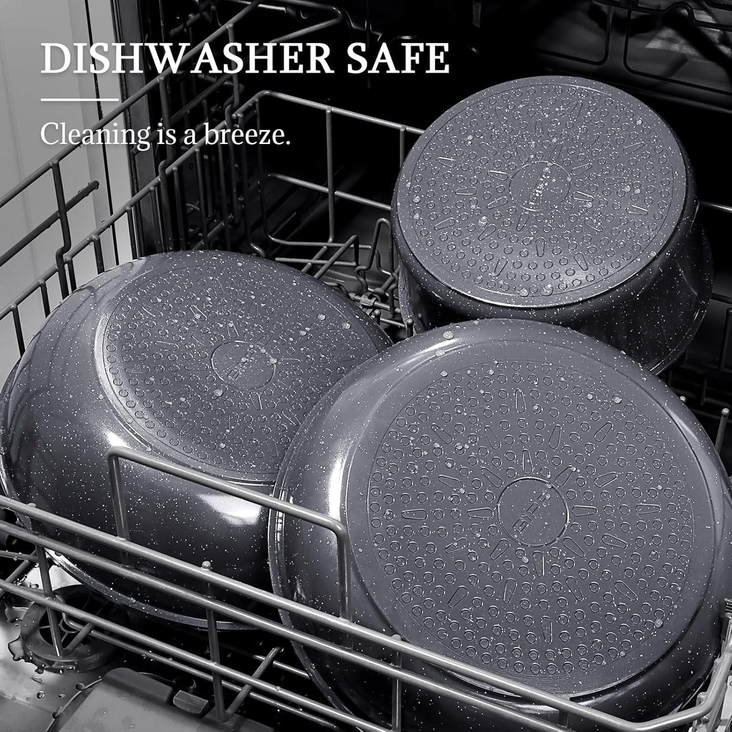 Juego de Sartenes de Cerámica GiPP 3 Piezas Antiadherentes