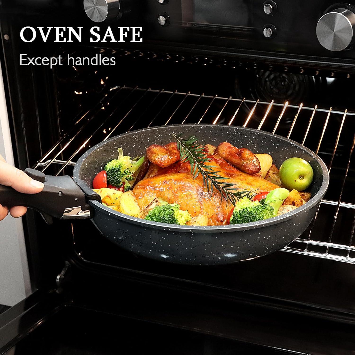 Juego de Sartenes de Cerámica GiPP 3 Piezas Antiadherentes