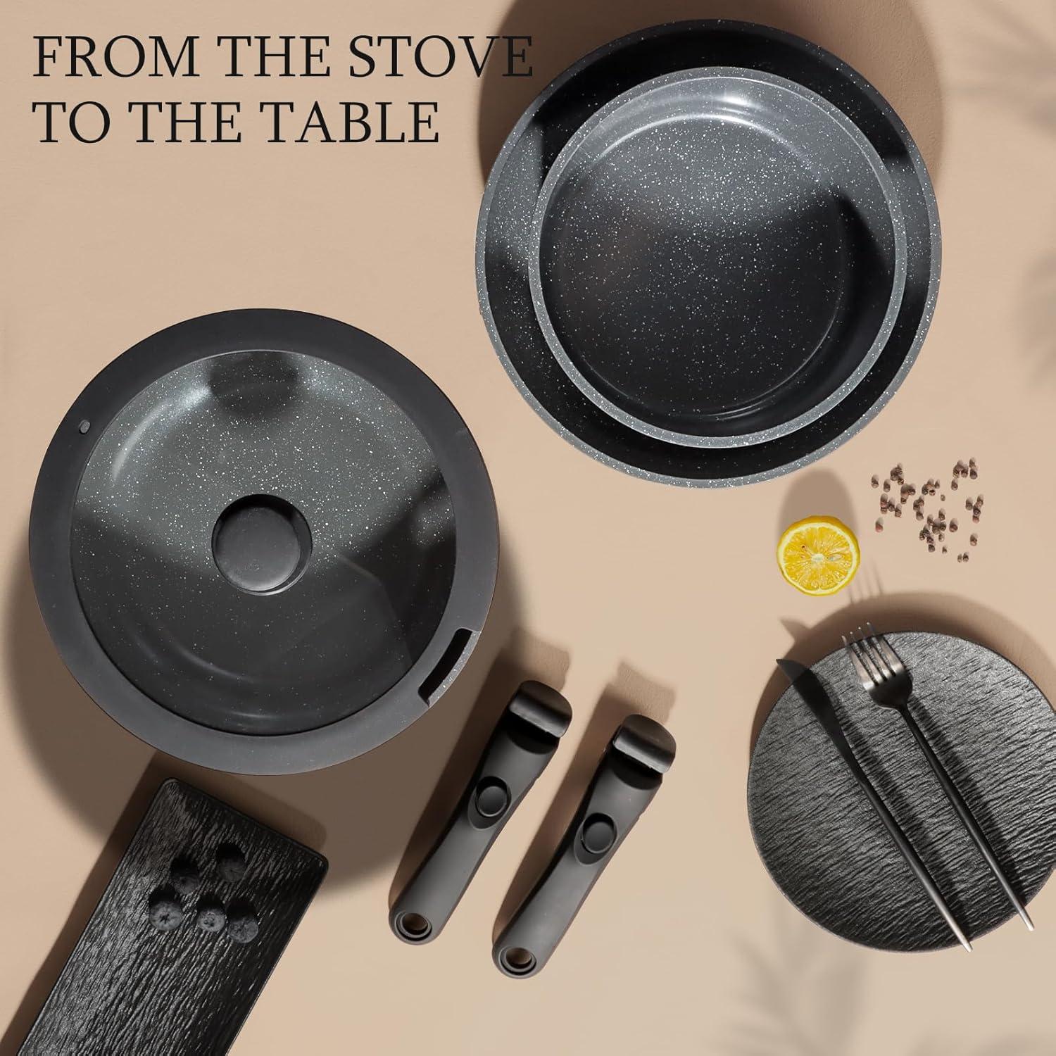 Juego de Sartenes de Cerámica GiPP 3 Piezas Antiadherentes