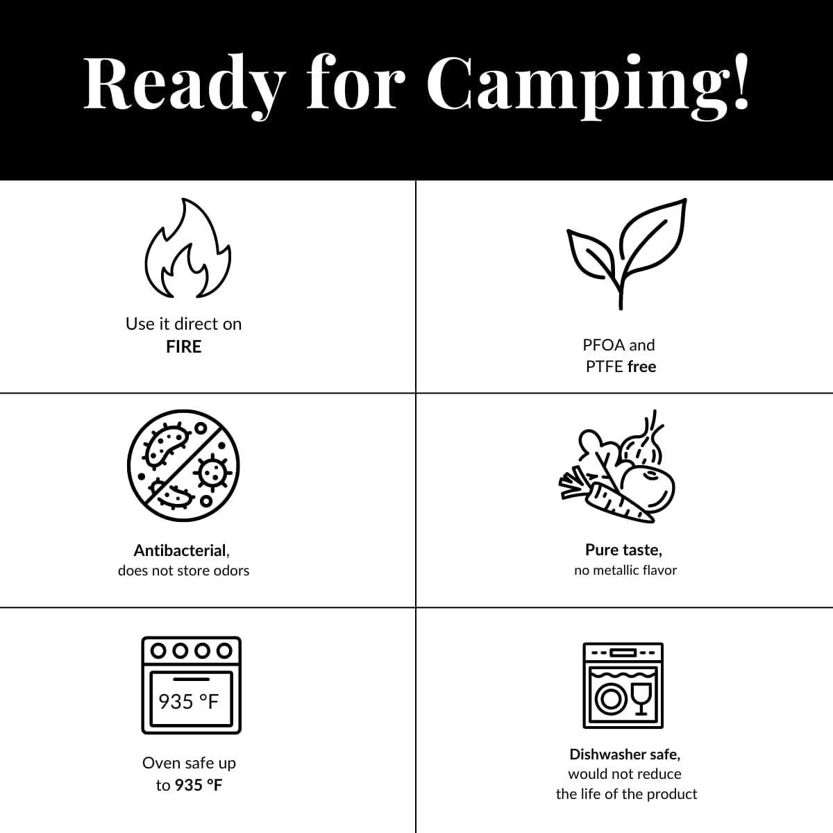 Granite Ware Coffee Boiler, 3-Quart - Stovetop or Campfire Coffee Pot, Durable Enameled Steel for Rapid Heat Absorption, Energy Efficient Design for Outdoor Adventures (Speckled Black)