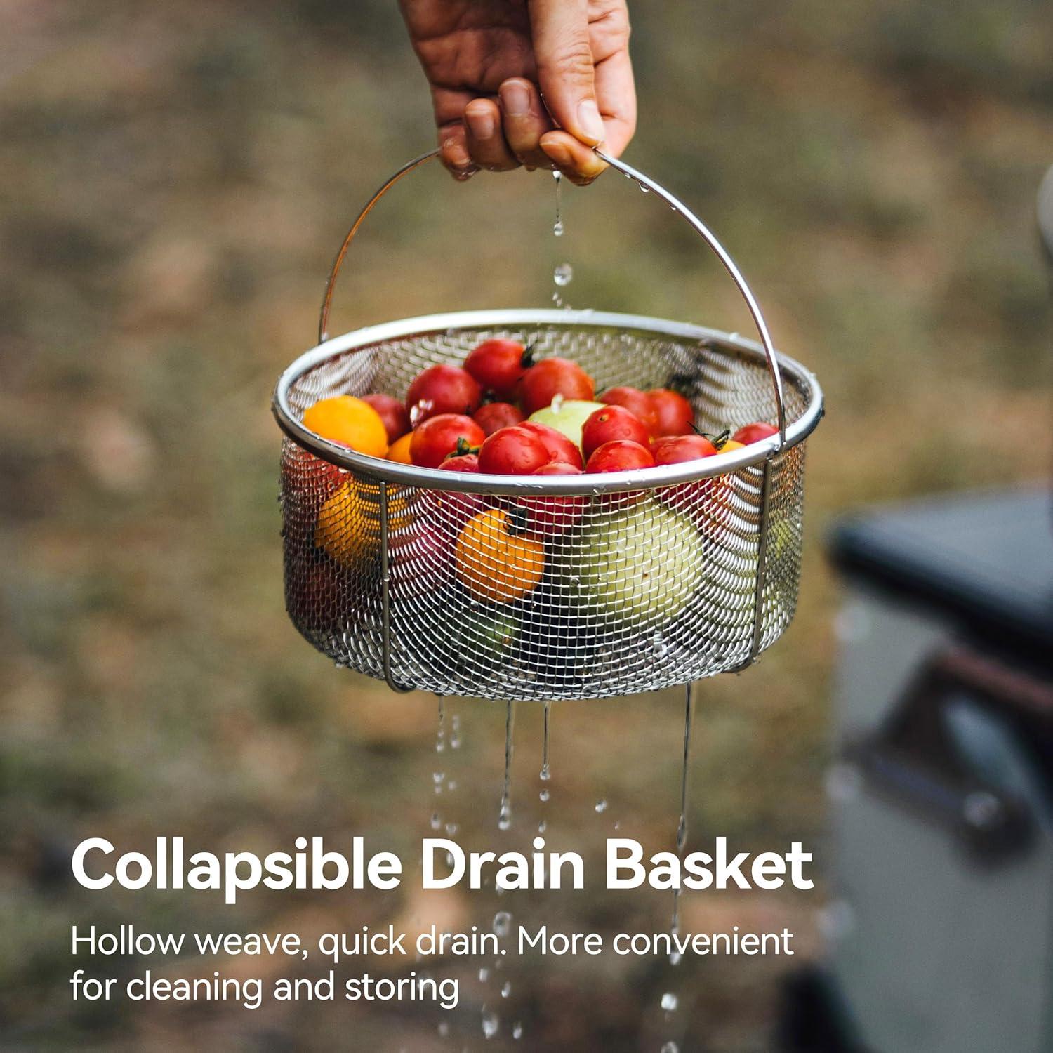 Juego de Utensilios de Cocina Camping Thous Winds 2L 3.8L