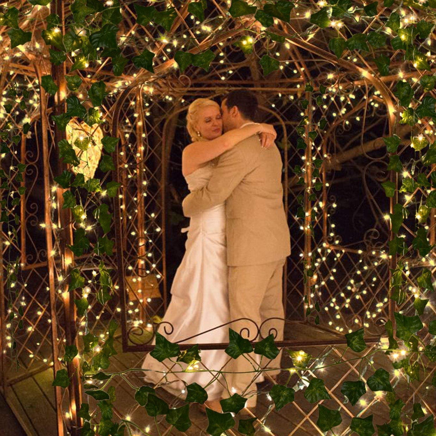 Guirnalda de Hiedra Artificial Comtelek 12 hebras 2,13m