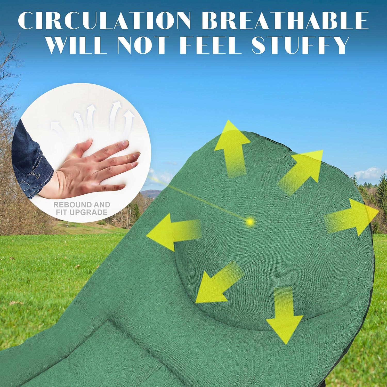 Cama Plegable Portátil SunSettler Grande con Colchón