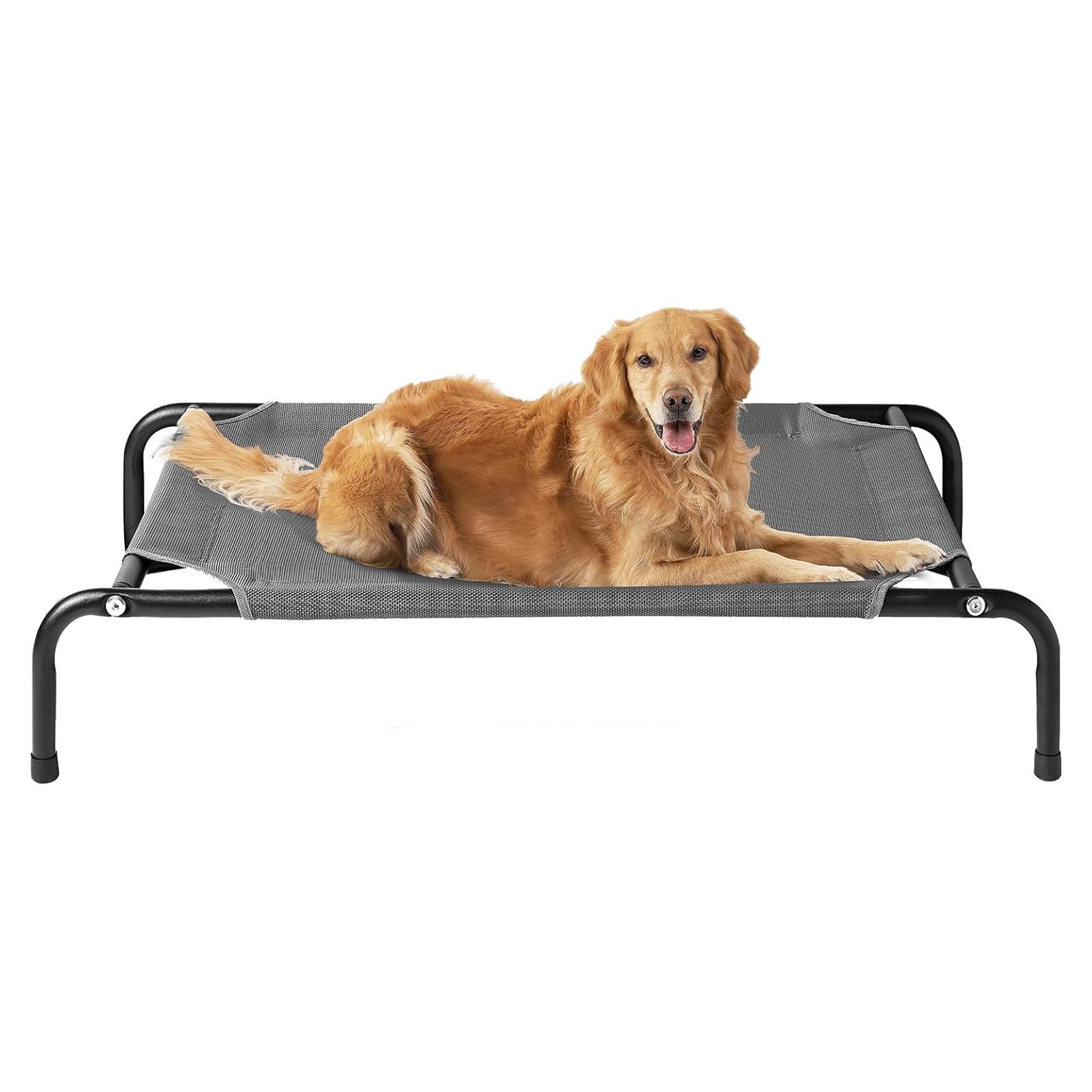 Cama Elevada para Perros Grandes EHEYCIGA 109x66 cm Impermeable