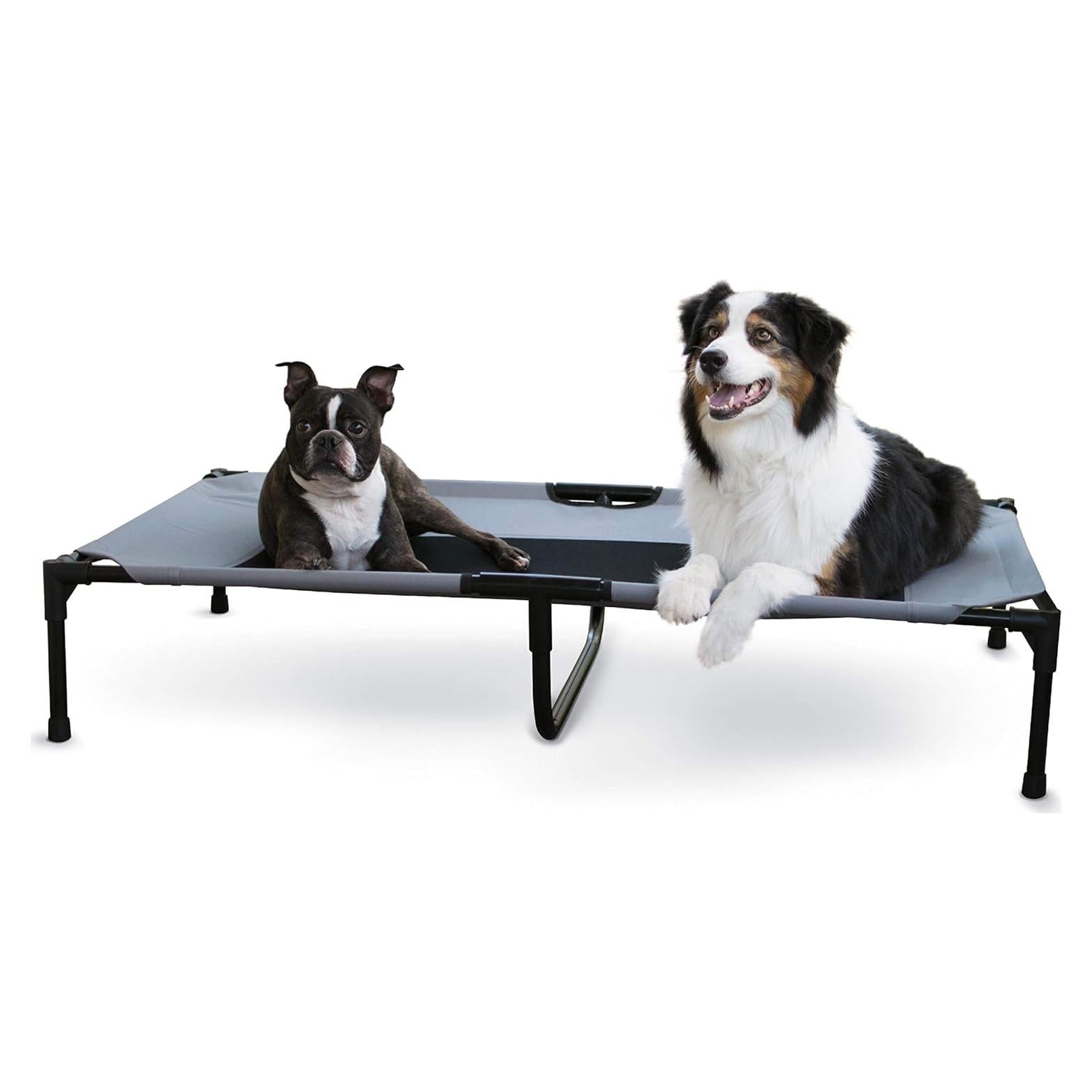 Cama Elevada para Perros K&H Pet Products XL 127x81cm Gris