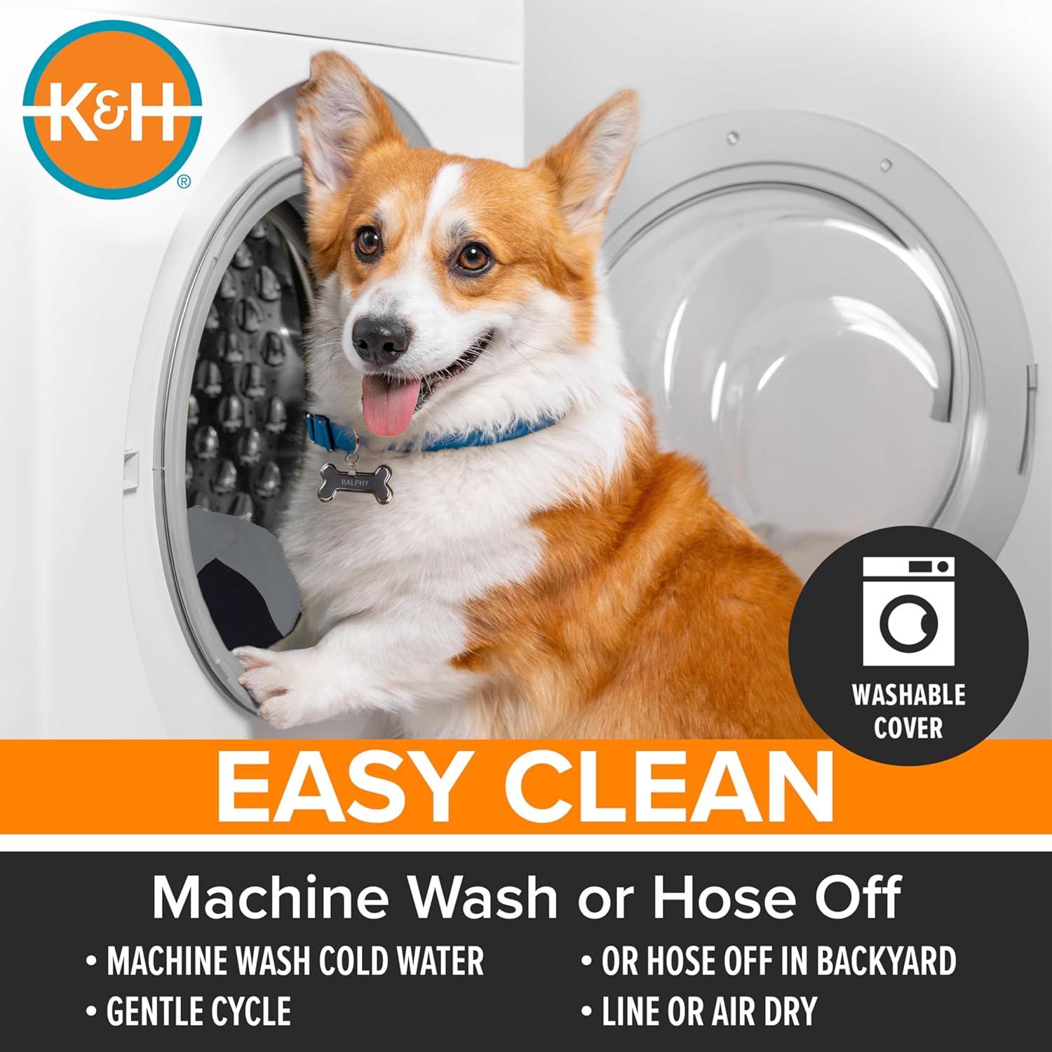 Cama Elevada para Perros K&H Pet Products XL 127x81cm Gris