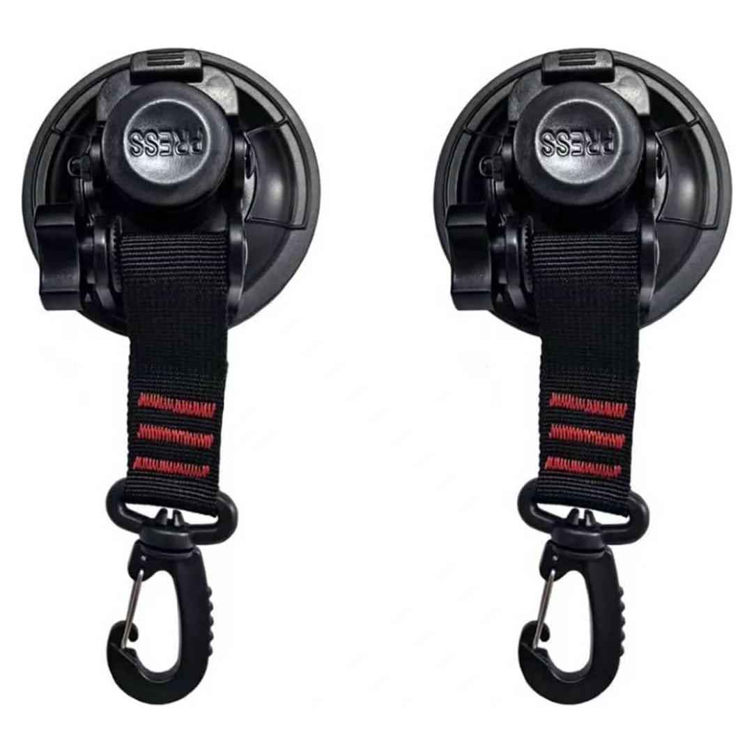 Ganchos de Ventosa Redondos Arwrilt 2 PCS Alta Resistencia 10 kg