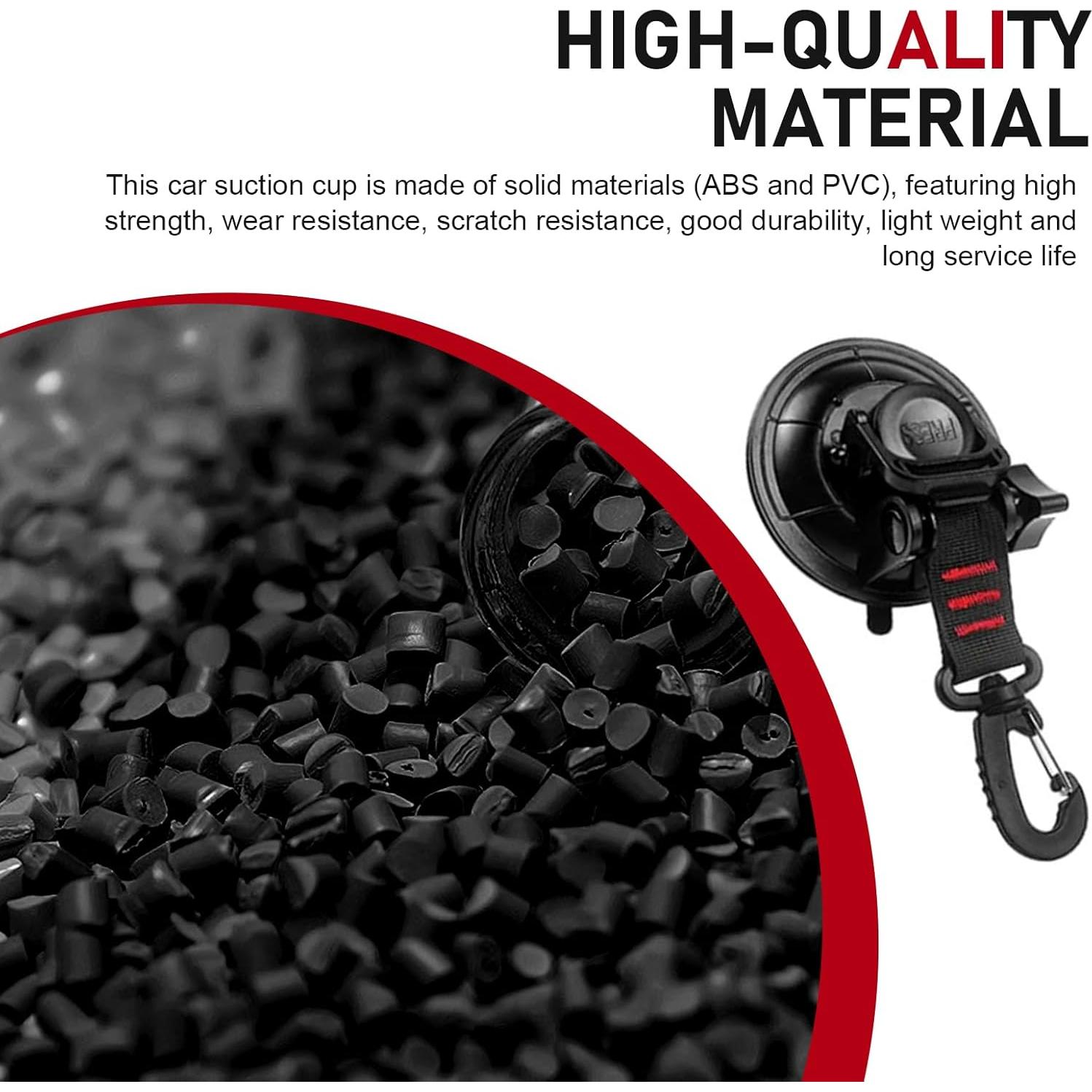 Ganchos de Ventosa Redondos Arwrilt 2 PCS Alta Resistencia 10 kg