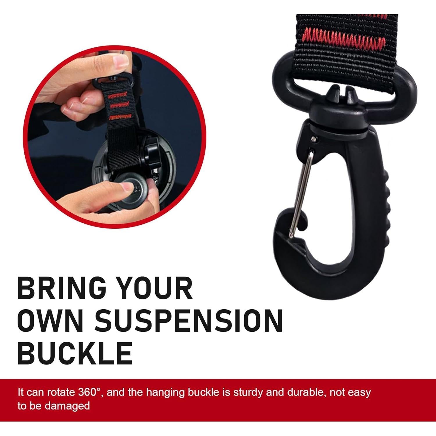 Ganchos de Ventosa Redondos Arwrilt 2 PCS Alta Resistencia 10 kg