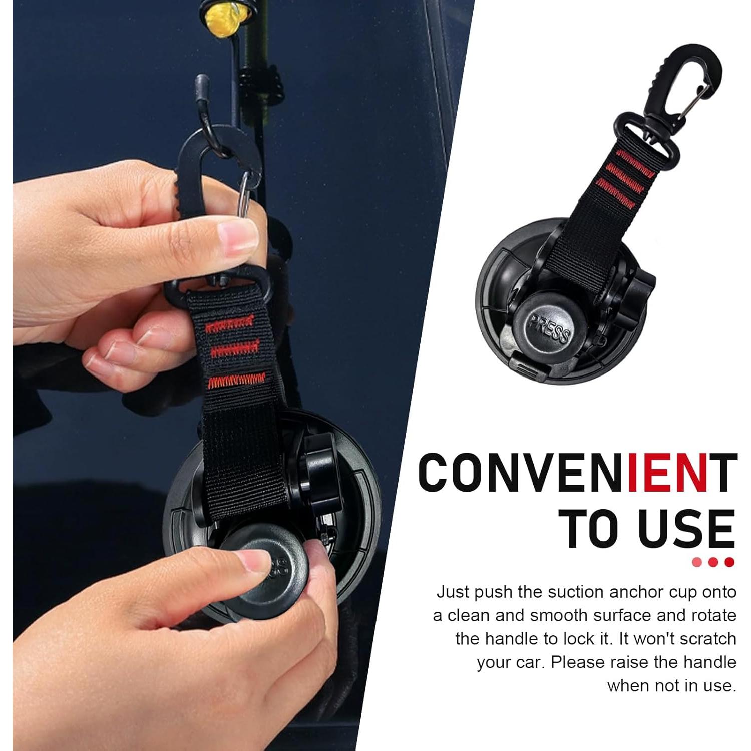 Ganchos de Ventosa Redondos Arwrilt 2 PCS Alta Resistencia 10 kg