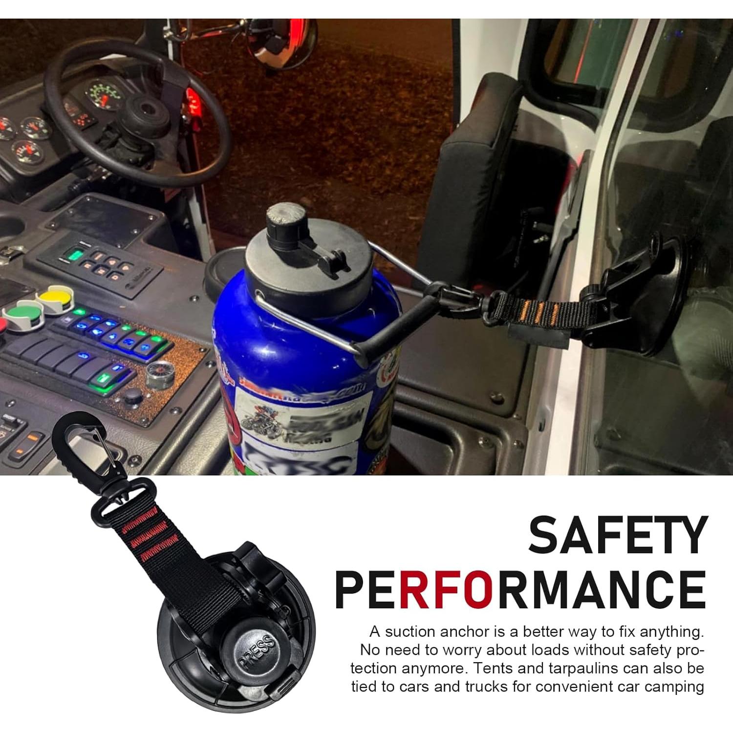 Ganchos de Ventosa Redondos Arwrilt 2 PCS Alta Resistencia 10 kg