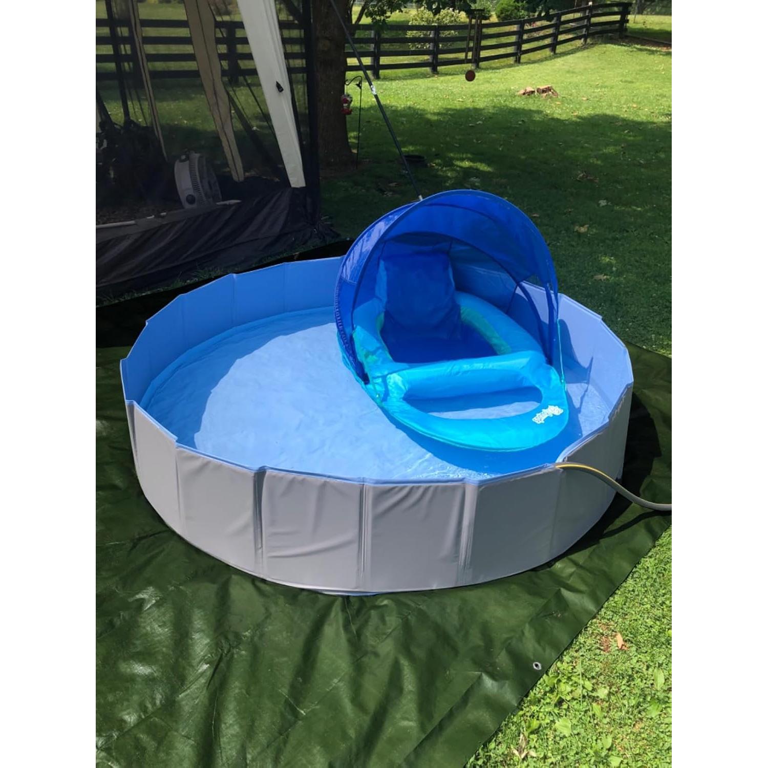 Lona Impermeable Hanjet 2.44x3.05 m Verde Militar 5 Mil