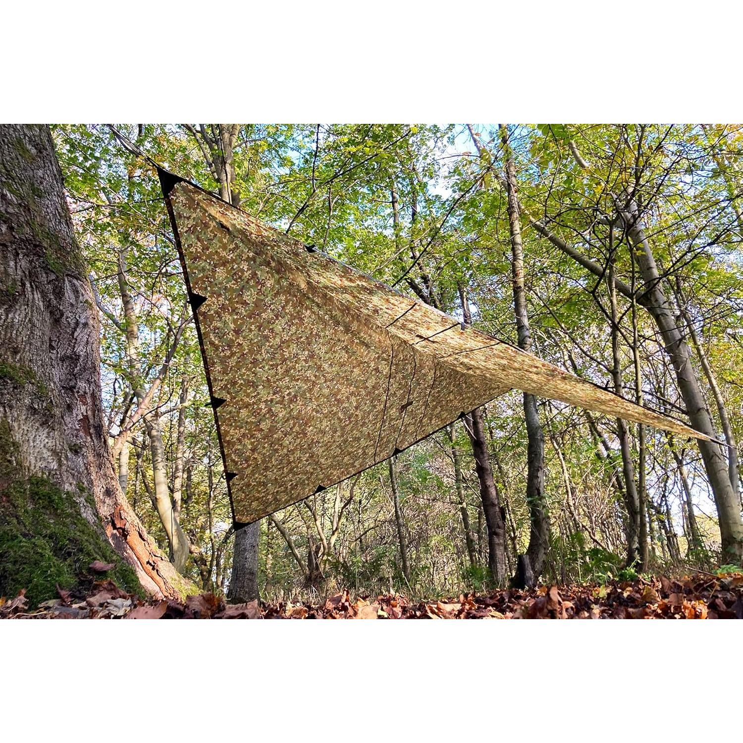 Tarp DD Hammocks 3.5m x 3.5m Impermeable Camuflaje Multicam