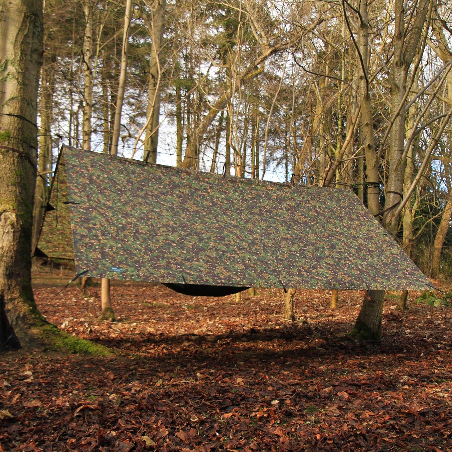 Tarp DD Hammocks 3.5m x 3.5m Impermeable Camuflaje Multicam