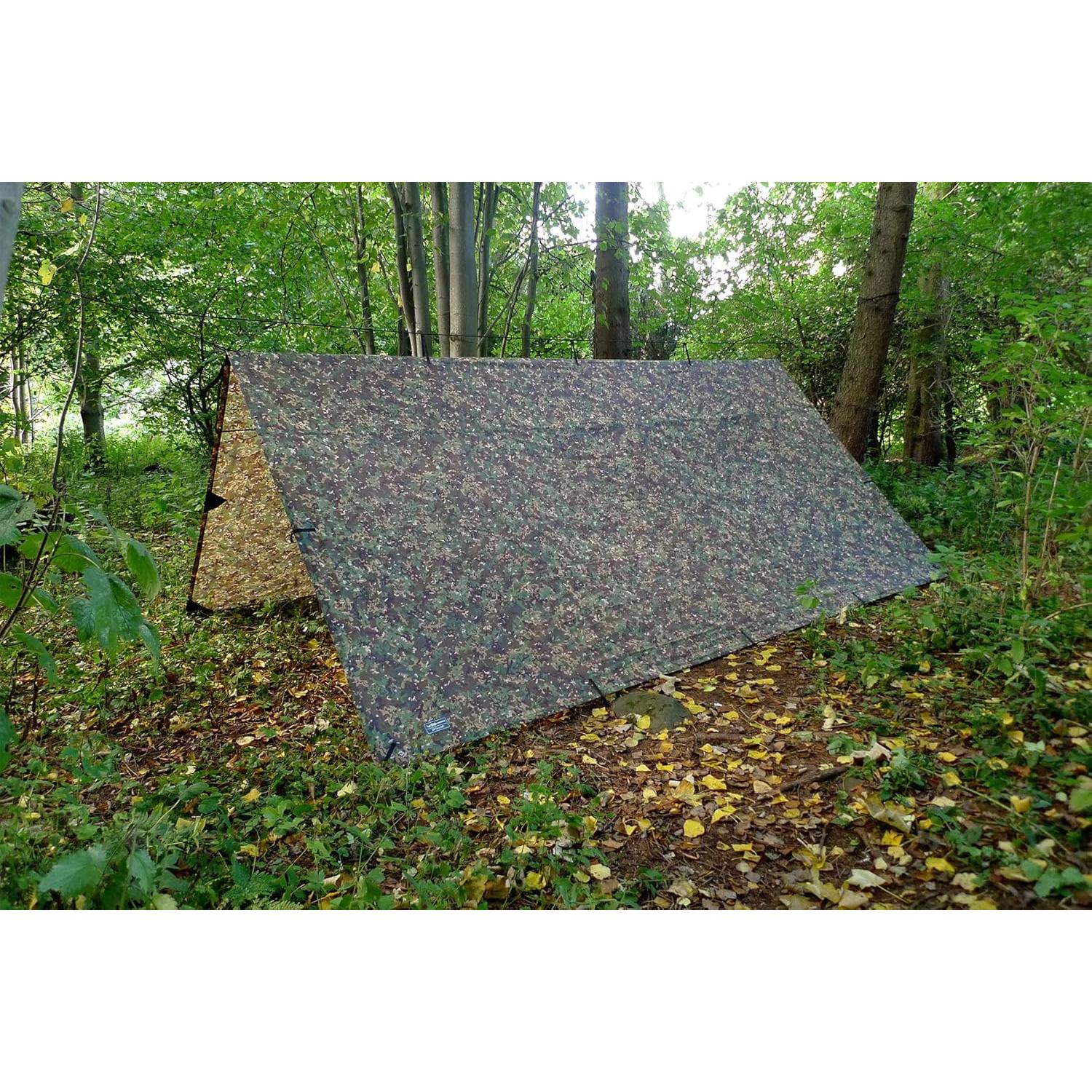 Toldo Cuadrado DD Hammocks 4x4 Camuflaje Impermeable 1.35kg