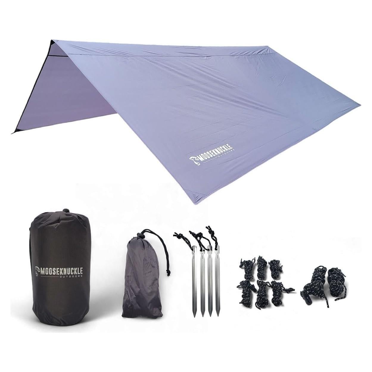 Lona de Lluvia Mooseknuckle 3.05m x 3.05m Impermeable Camping