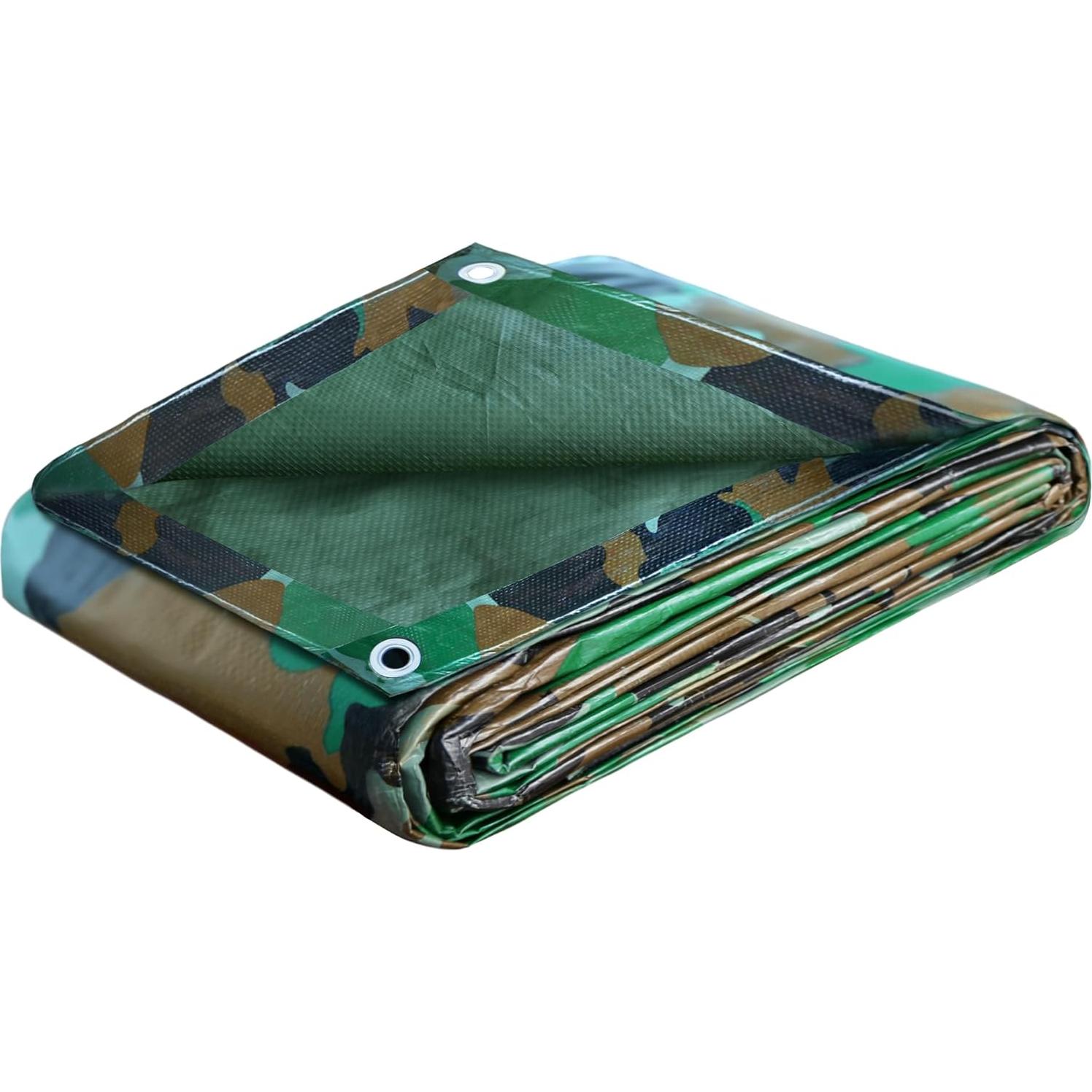 Lona Impermeable STARPYNG 7 Mil Camo 3x3.6 m Resistente UV
