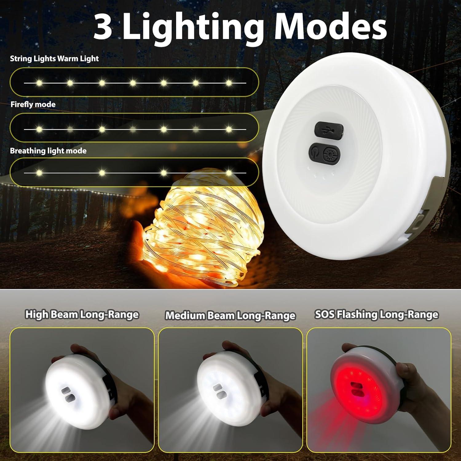 Tarp Impermeable Geertop 5.18 x 3.05m con Luces LED