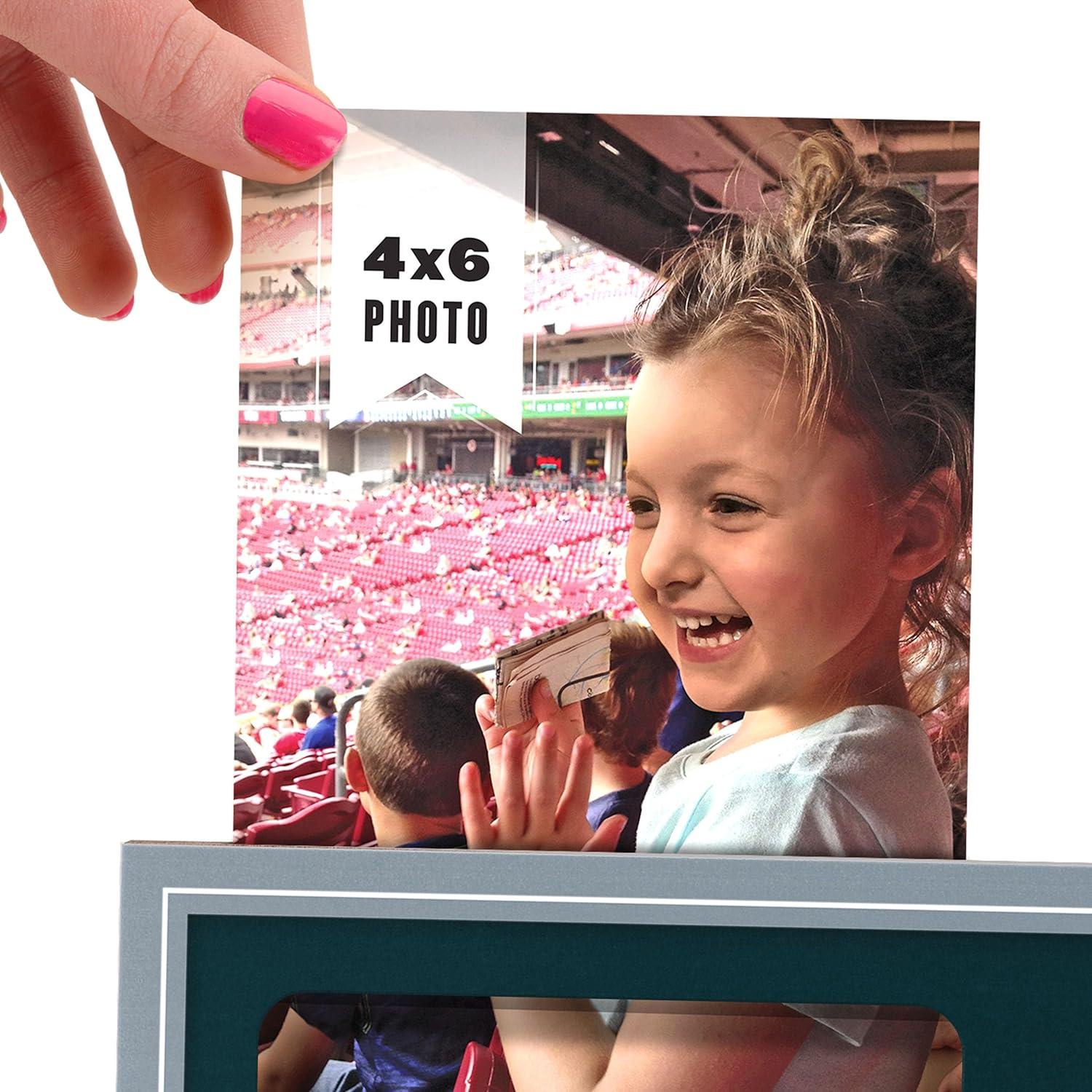 Marco de Foto 3D Philadelphia Eagles YouTheFan 30.48x20.32 cm