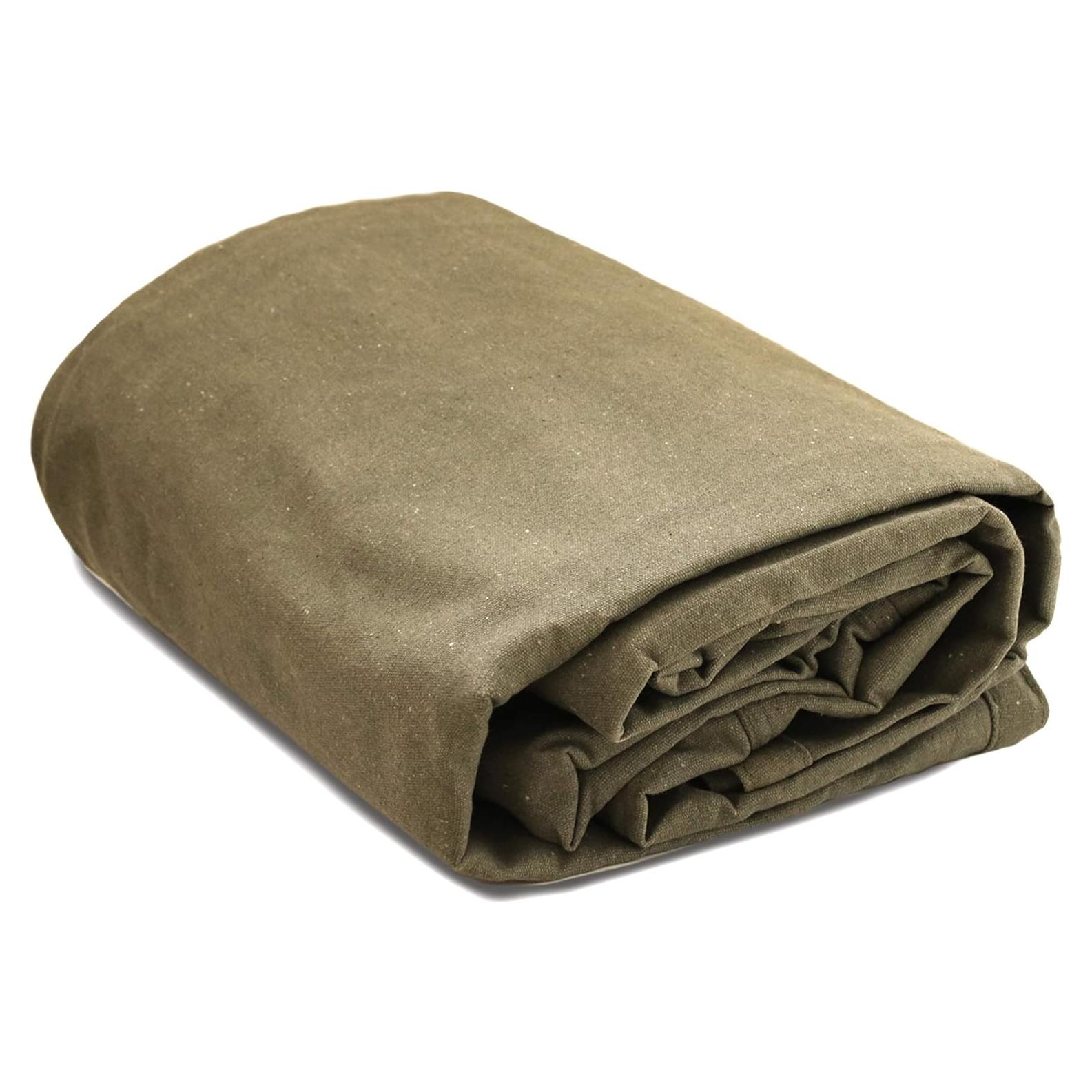 Lona de Tela Resistente al Agua WHITEDUCK 2.44m x 6.1m Oliva