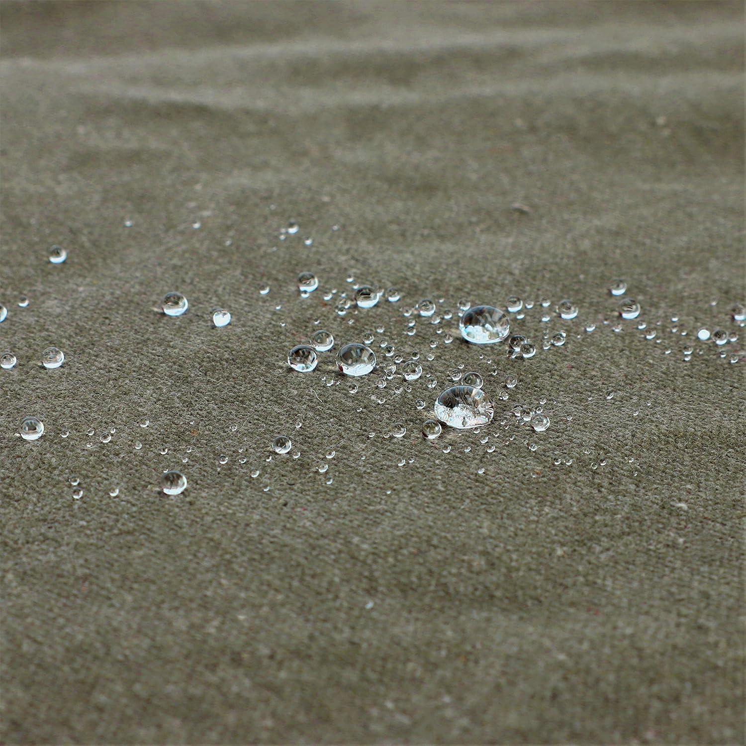 Lona de Tela Resistente al Agua WHITEDUCK 2.44m x 6.1m Oliva