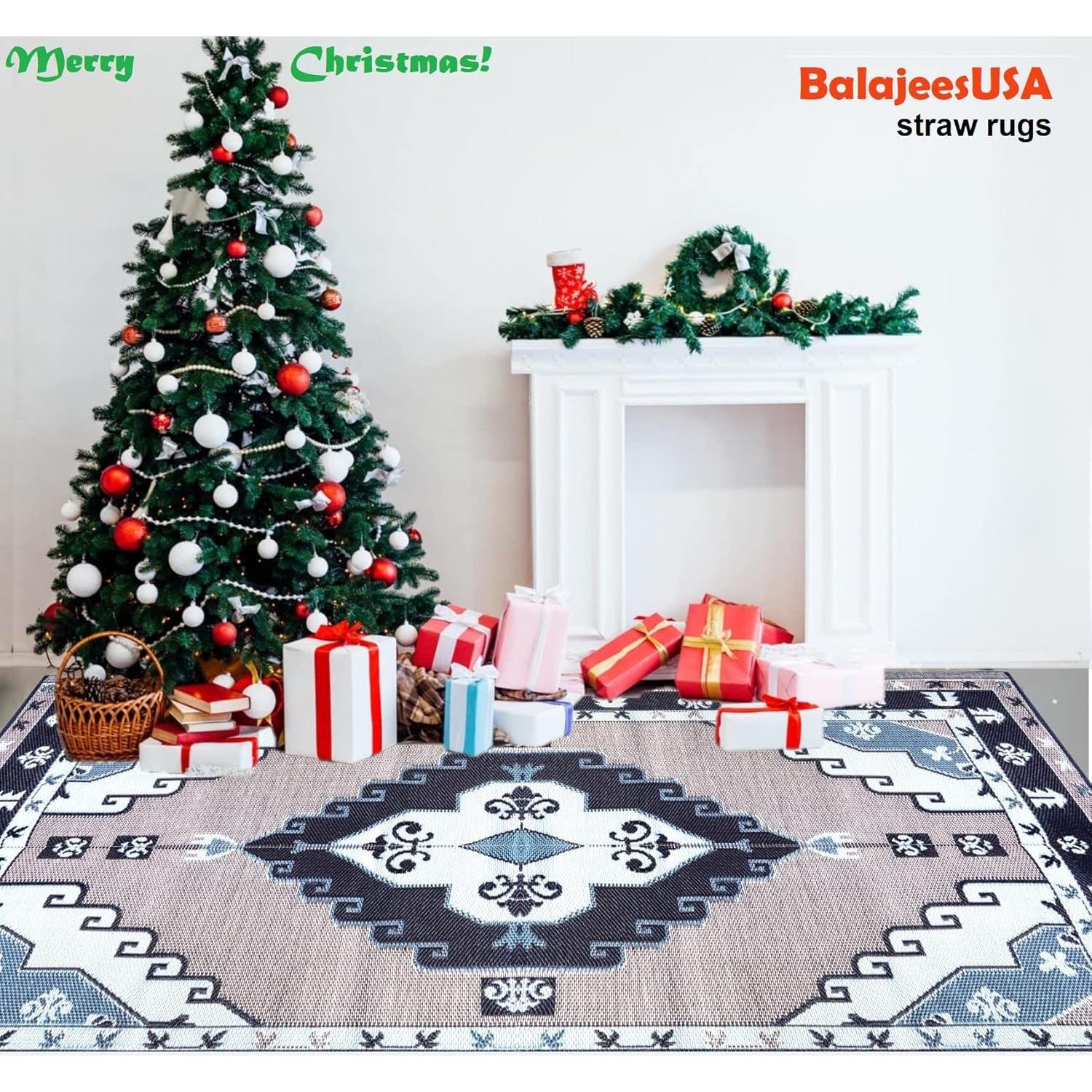 Alfombra Exterior BalajeesUSA 1.83x2.74m Reversible Impermeable