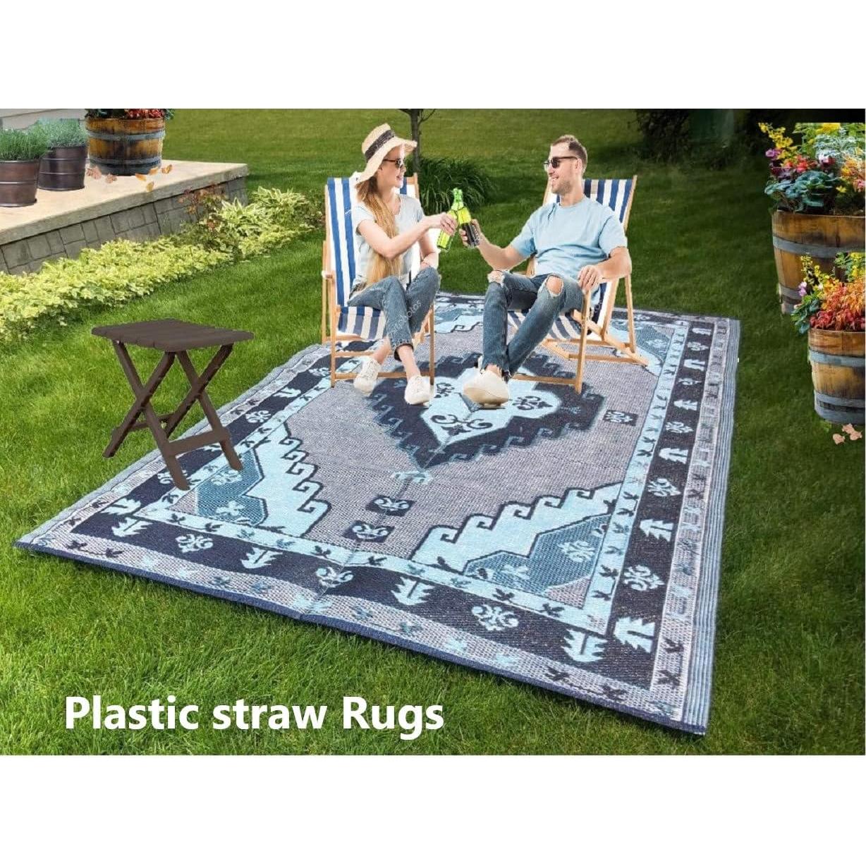 Alfombra Exterior BalajeesUSA 1.83x2.74m Reversible Impermeable