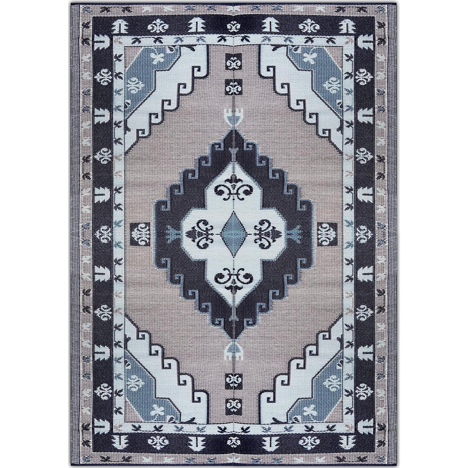 Alfombra Exterior BalajeesUSA 1.83x2.74m Reversible Impermeable