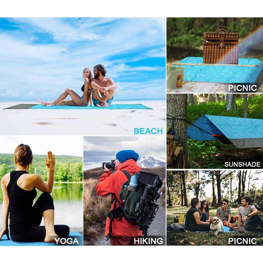 Manta de Playa GIVERARE Sandfree Impermeable 203x140 cm