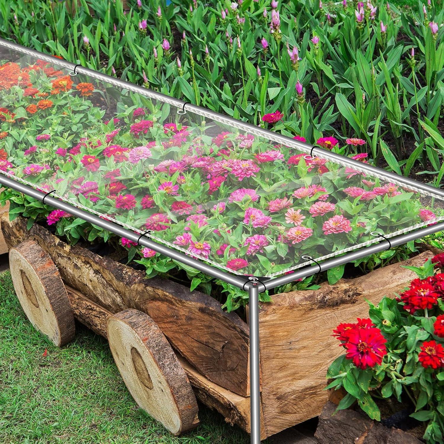 Lona Transparente Resistente al Agua JIAN YA NA 1x5m PVC