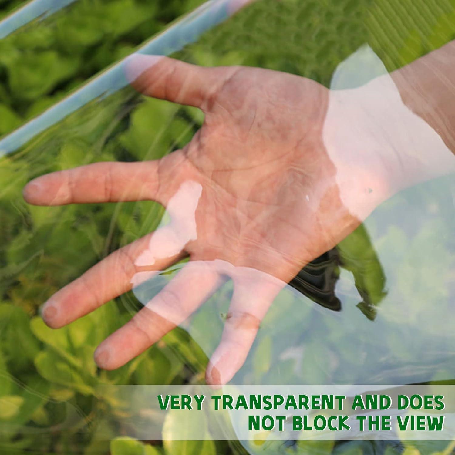 Lona Transparente Resistente al Agua JIAN YA NA 1x5m PVC