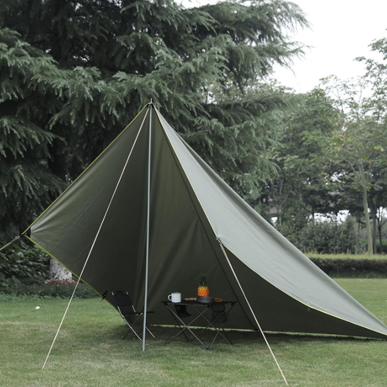 Clips de Lona TRIWONDER Alta Resistencia 12 Piezas Caqui