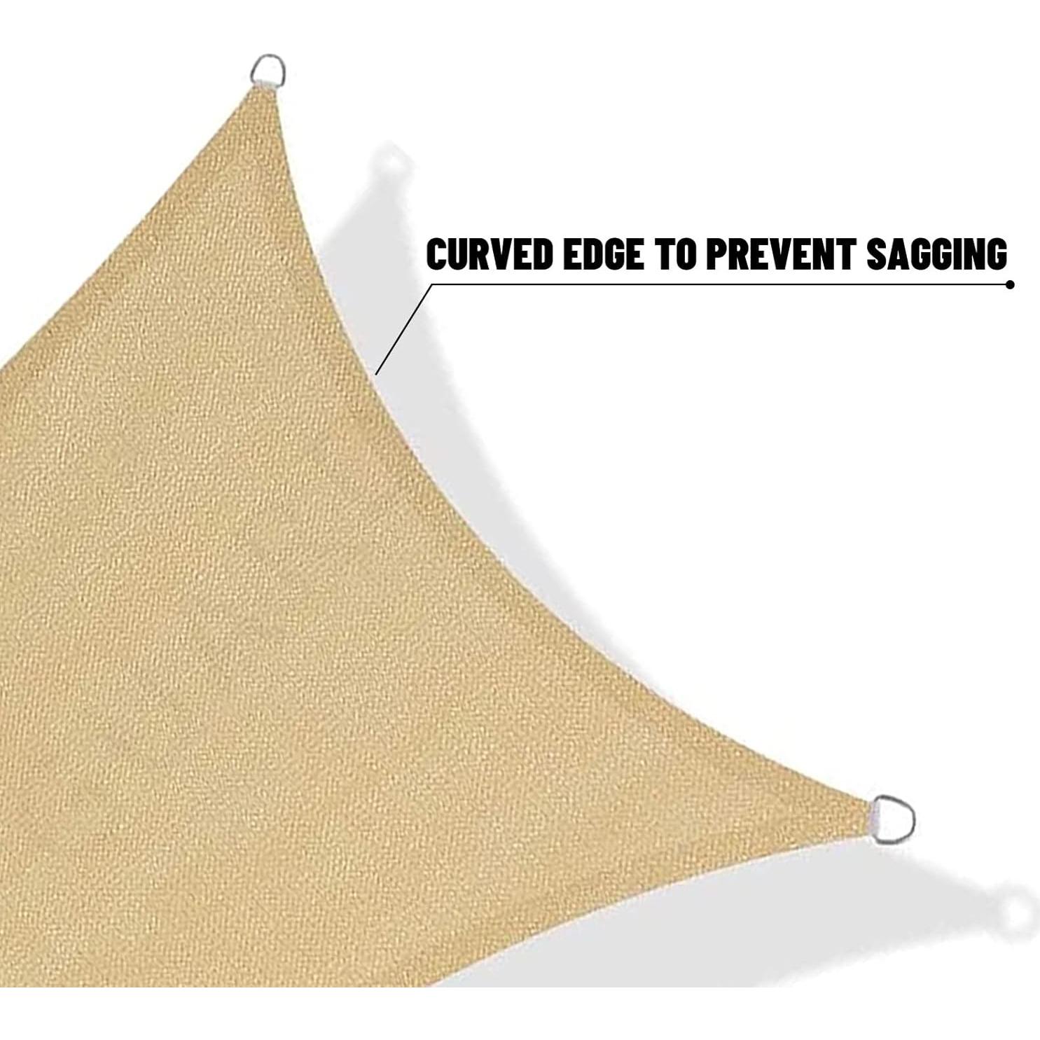 Vela Sombra Rectangular 3.05m x 3.96m SUNNY GUARD Arena UV