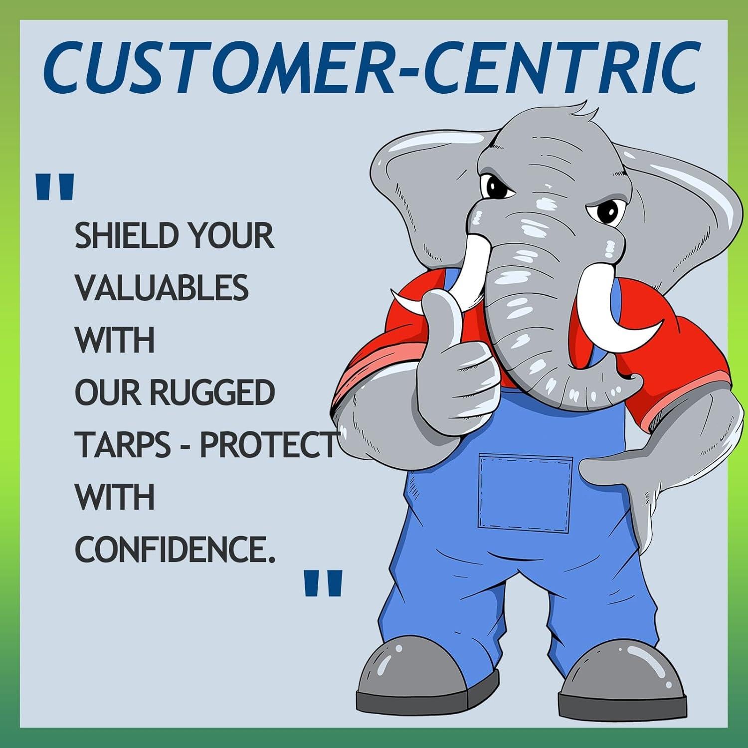 Lona Impermeable SUNLITAP 16 Mil 3.05x3.66 Metros Reforzada