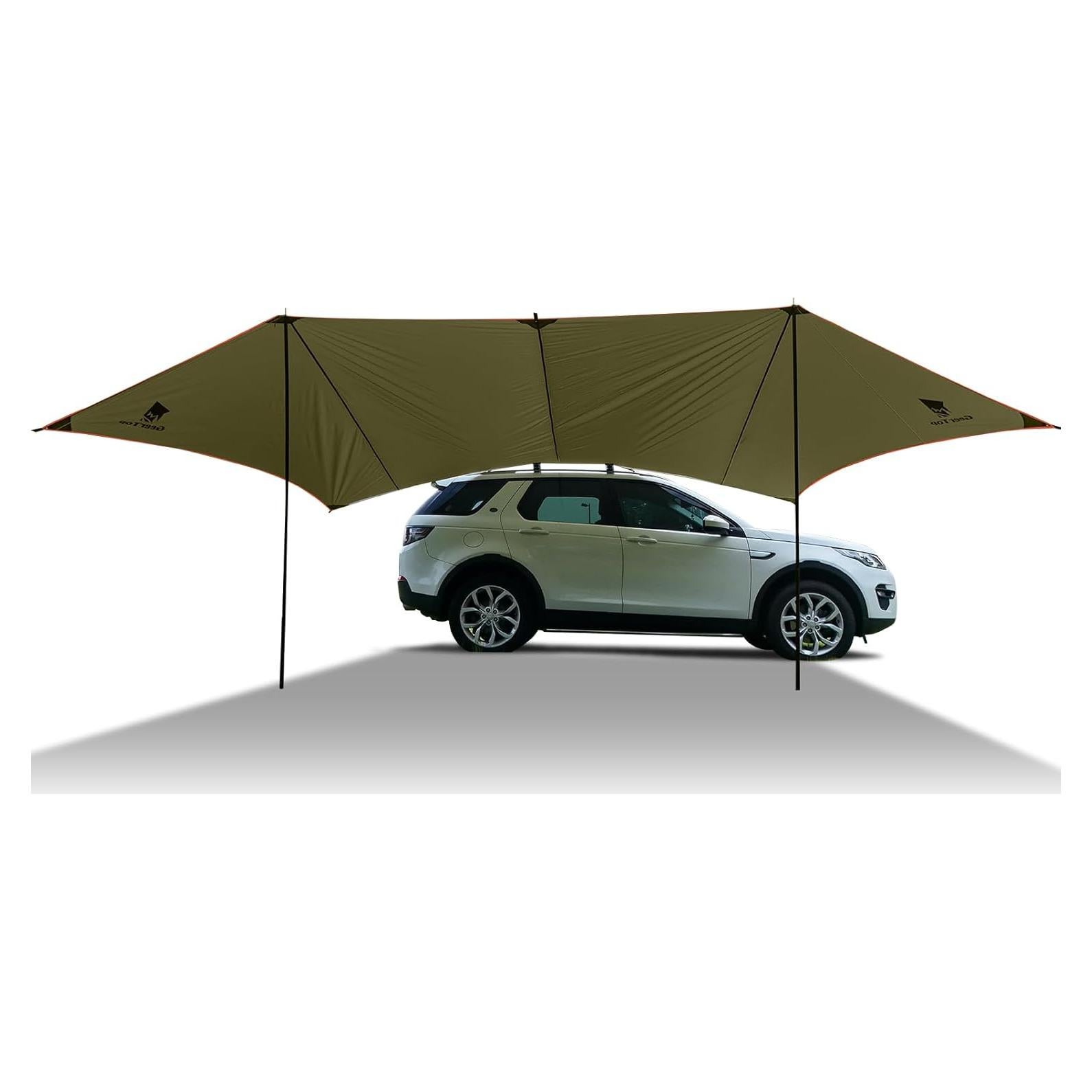 Toldo Lateral para Automóvil GEERTOP 5.79x3.35m Impermeable