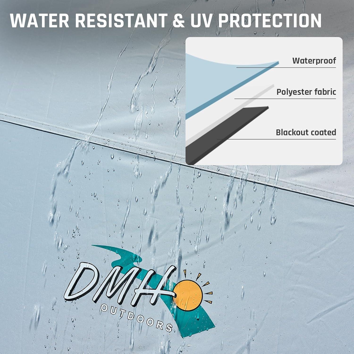 Toldo de Camping Blackout DMH OUTDOORS 4.97x4.24m Impermeable