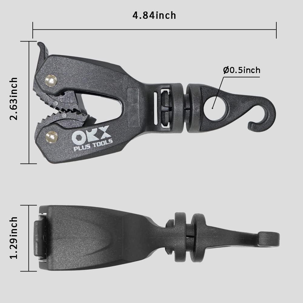 Clips de Tarp ORX PLUS HERRAMIENTAS 2 Pcs para Camping