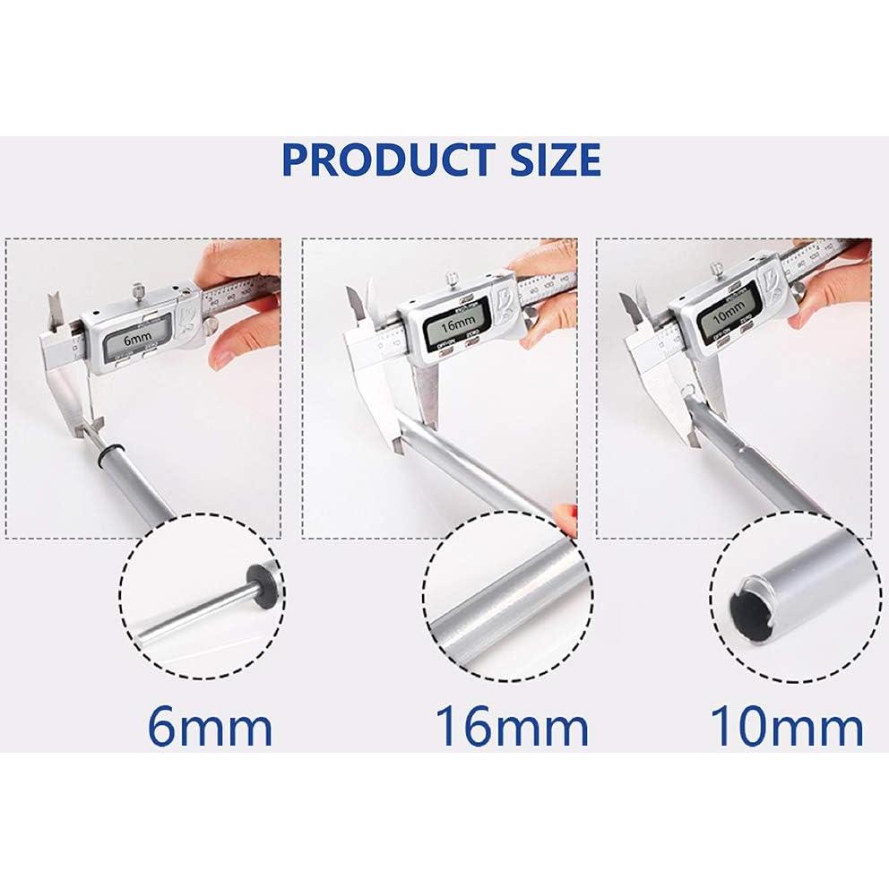 Postes de Tienda Ajustables de Acero Galvanizado - 2 Piezas