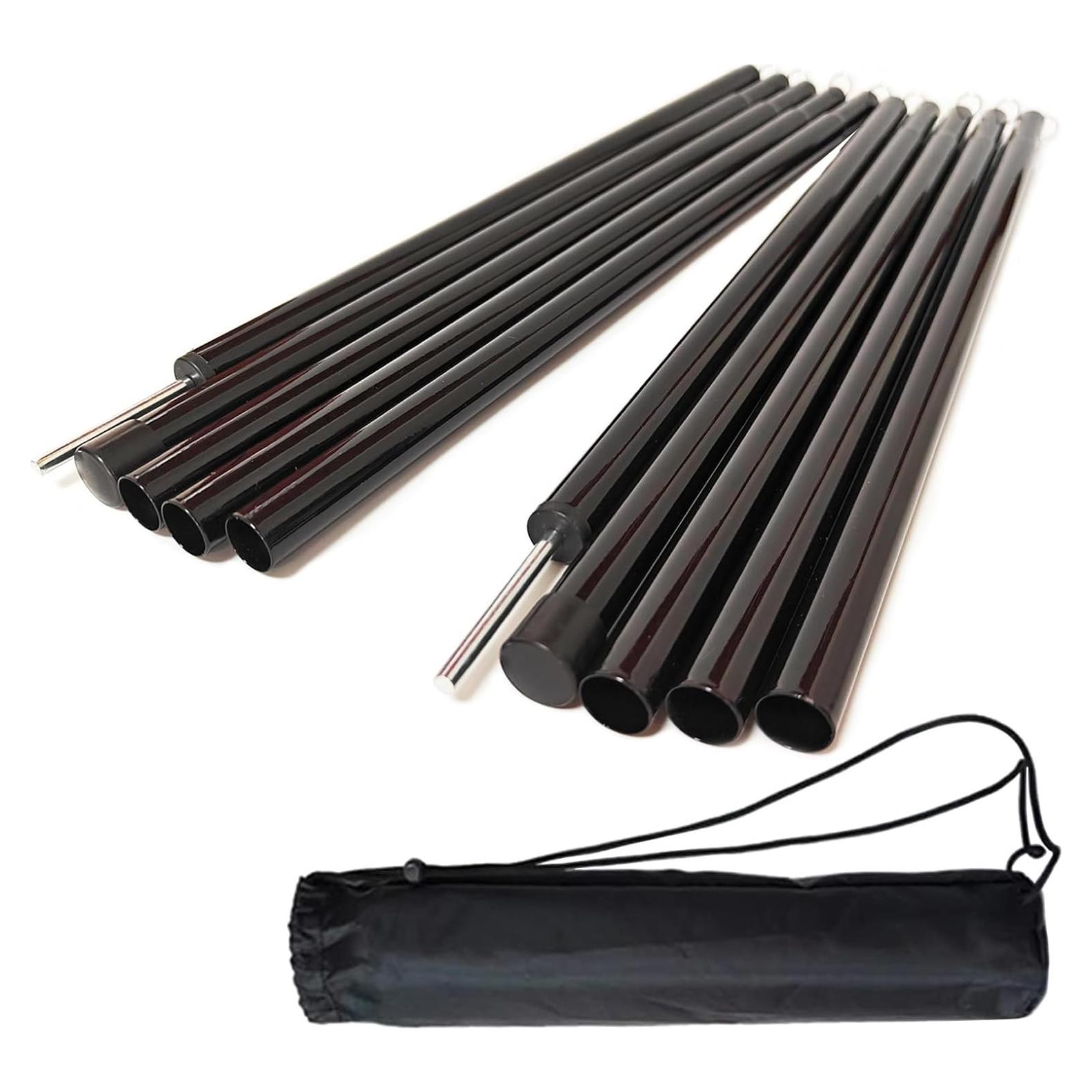 Postes de Tienda Portátiles Aokyitzm Ajustables 190 cm - 2 Piezas