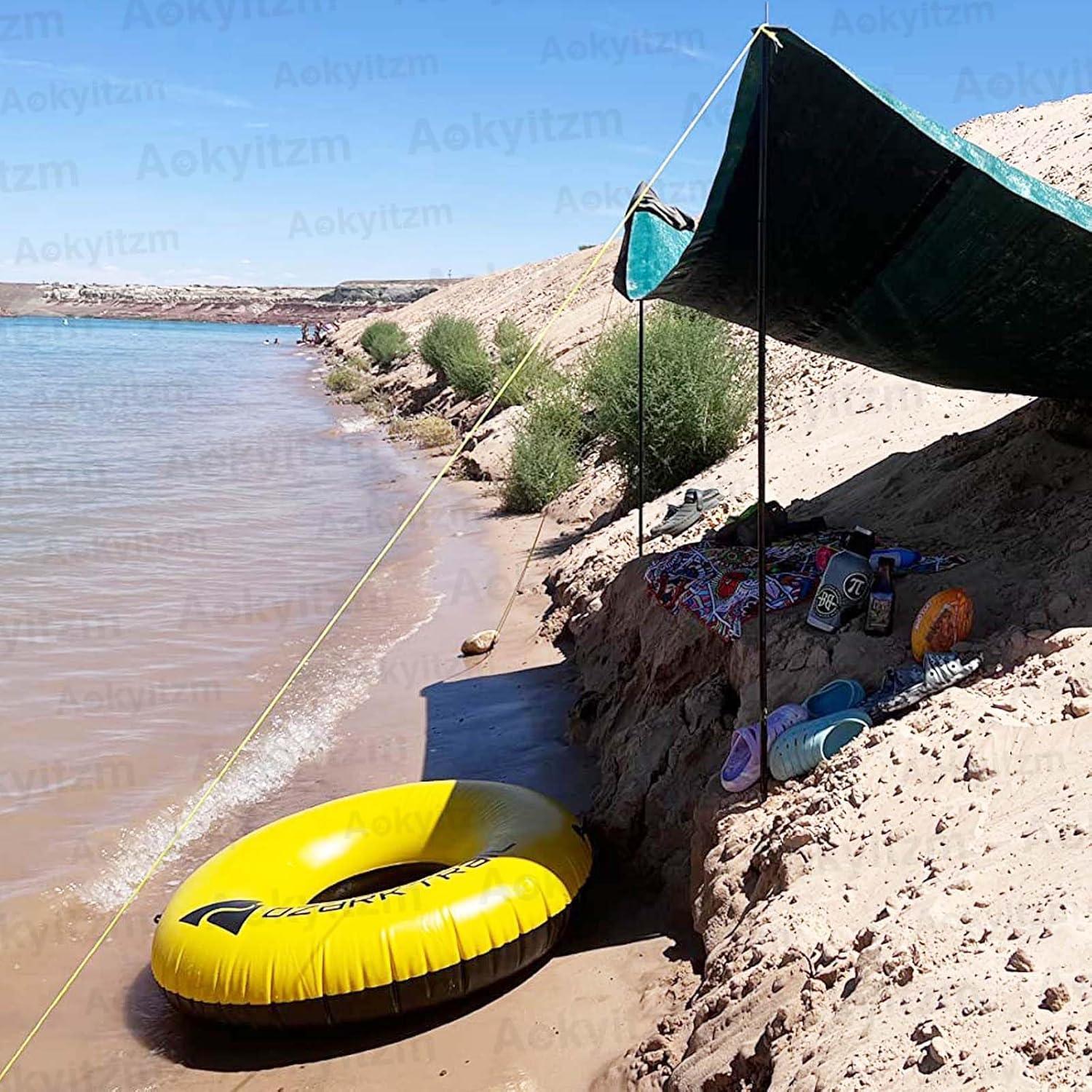 Postes de Tienda Portátiles Aokyitzm Ajustables 190 cm - 2 Piezas