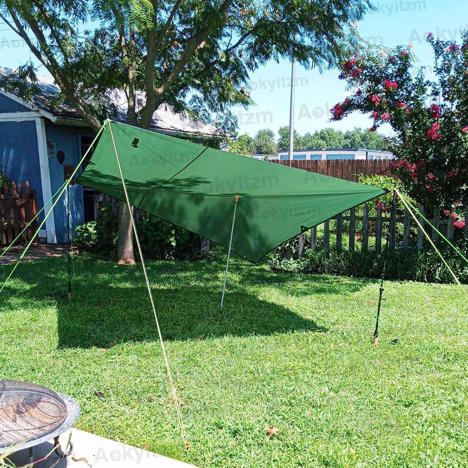 Postes de Tienda Portátiles Aokyitzm Ajustables 190 cm - 2 Piezas