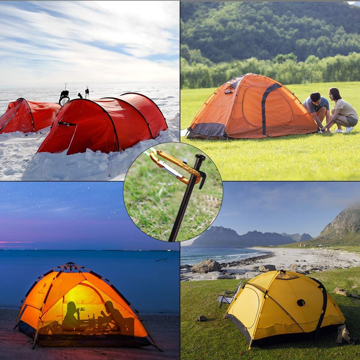 Estacas de Tienda Beefoor de Acero 30.48 cm Pack 10